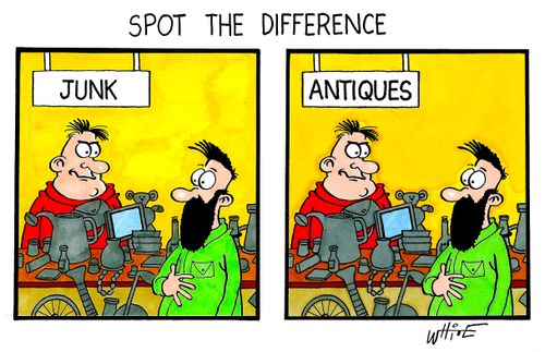Spot the Difference: Junk and Antiques