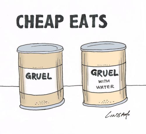 Cheap Eats: Gruel and Gruel with Water 