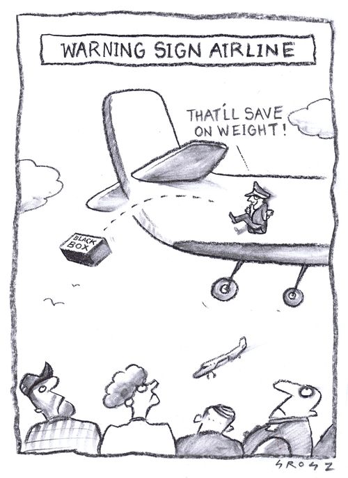 Warning Sign Airline
