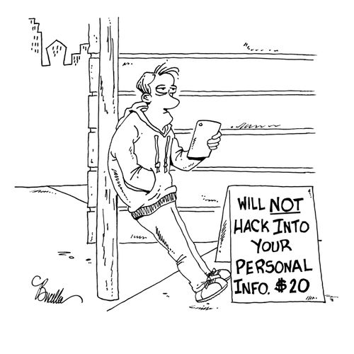 Will NOT Hack Into Your Personal Info. $20