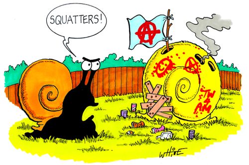 "Squatters!"