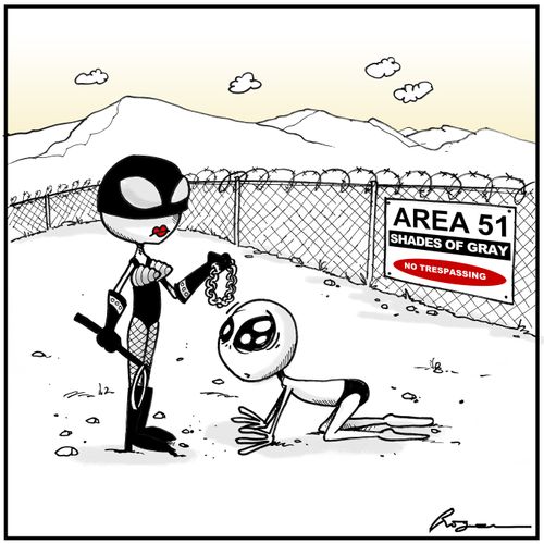 Area 51 Shaed of Gray - No Trespassing