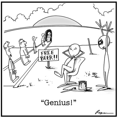 "Genius!"