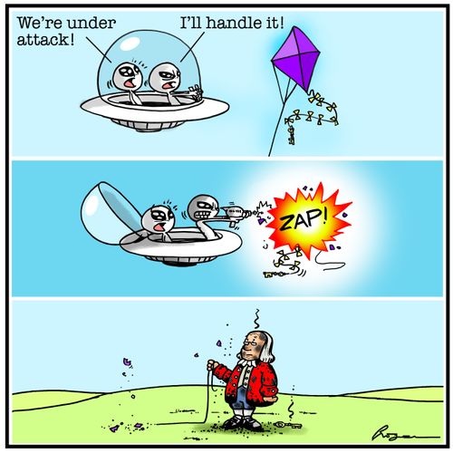 "We're under attack!"