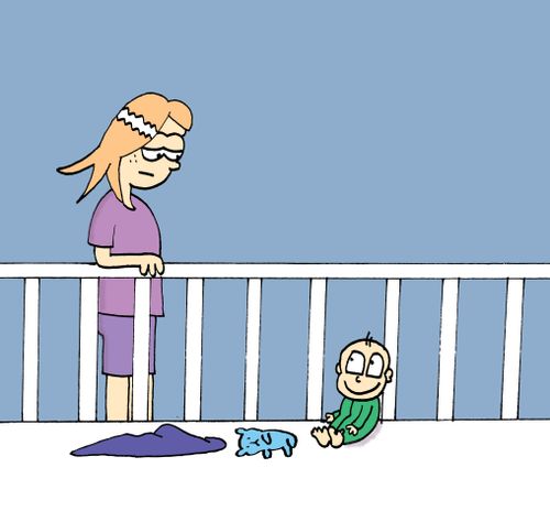 Mum and the Sleepless Baby