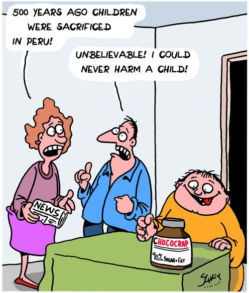 "Unbelievable! I could never harm a child!"