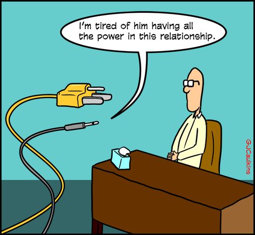 "I'm tired of him having all the power in this relationship."