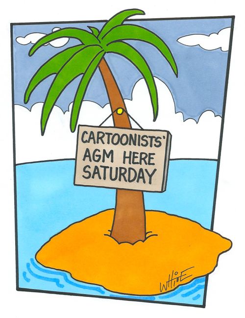 Cartoonists' AGM Here Saturday