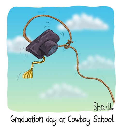 Graduation day at Cowboy School