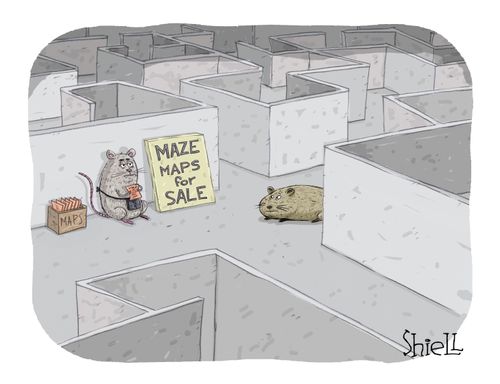 Rat Maze Maps for Sale