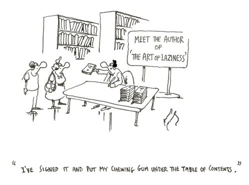 Meet the author of "The Art of Laziness"