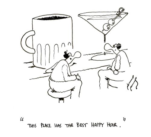 "This place has the best happy hour."