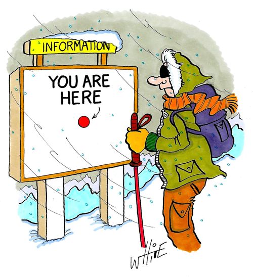 Information: You Are Here...