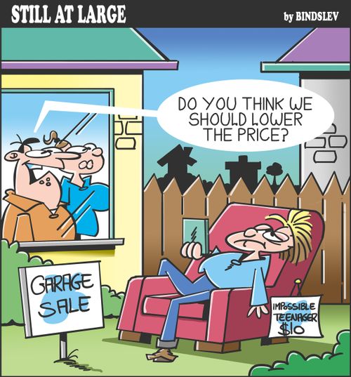 "Do you think we should lower the price?"