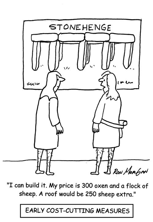 "I can build it. My price is 300 oxen and a flock of sheep. A roof would be 250 sheep extra."