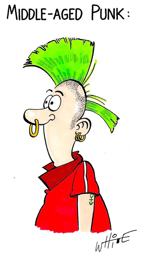 Middle-Aged Punk...