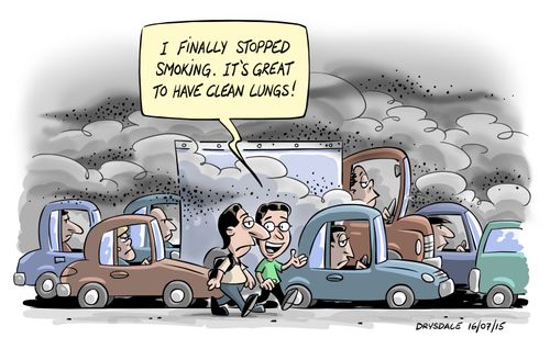 "I finally stopped smoking. It's great to have clean lungs!"