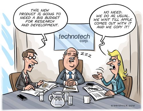 "This new product is going to need a big budget for research and development."