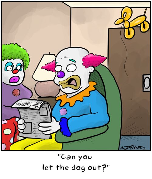 "Can you let the dog out?"