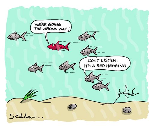 "Don't listen. It's a red herring."