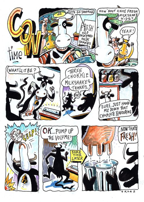How milkshakes are made