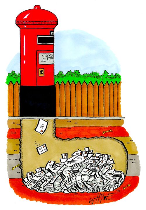 Postbox of doom...