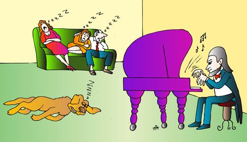 Boring Pianist