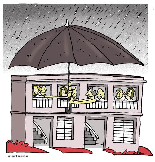Umbrella Roof