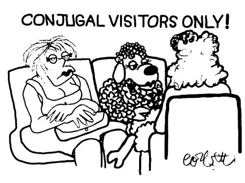 Conjugal visitors only! 