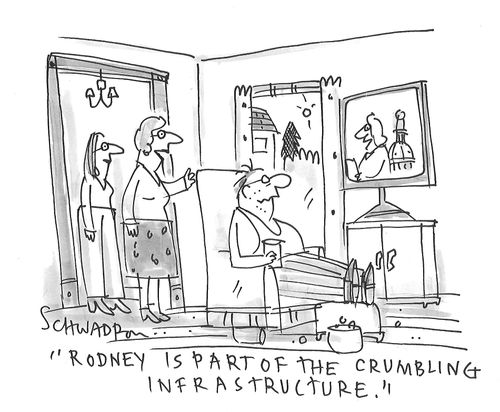 "Rodney is part of the crumbling infrastructure."