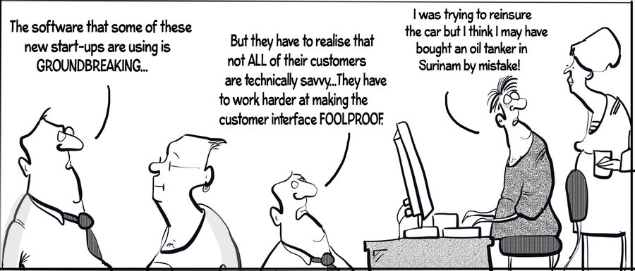 "The software that some of these new start-ups are using is GROUNDBREAKING..."