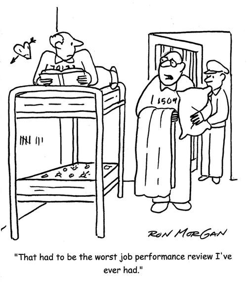 "That had to be the worst job performance review I've ever had."