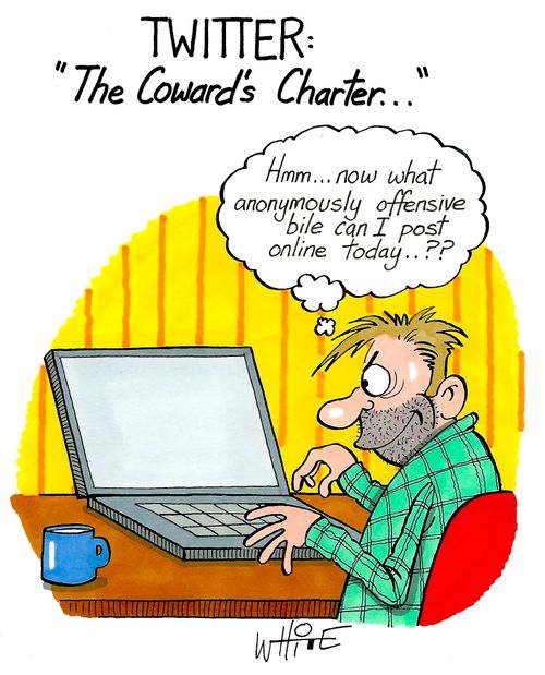 Twitter: 'The Coward's Charter'