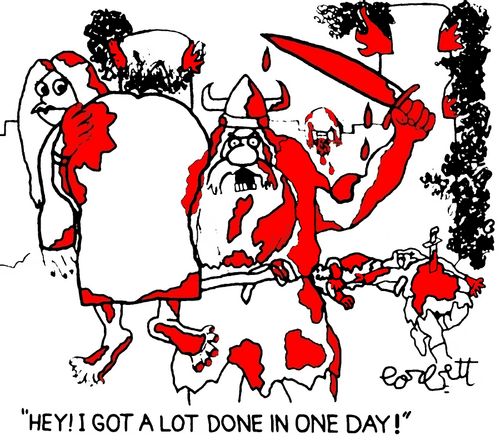 "Hey! I got a lot done in one day!"
