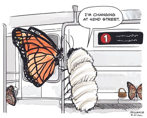 "I'm changing at 42nd street."