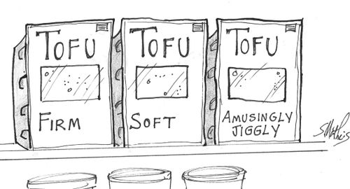 Tofu: Firm, Soft, Amusingly Jiggly