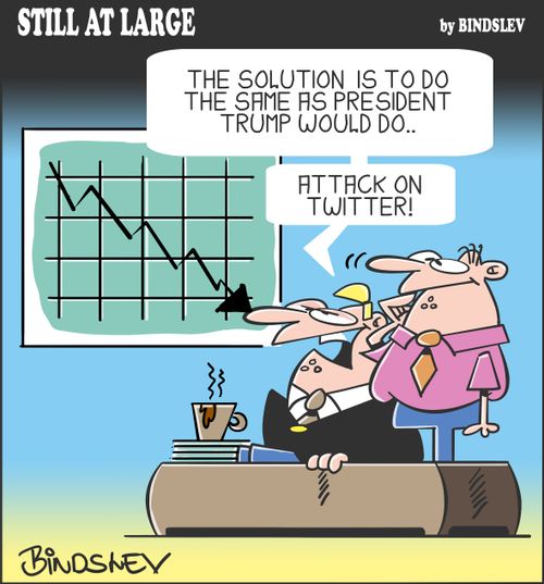 "The solution is to do the same as president Trump would do.. Attack on Twitter!"