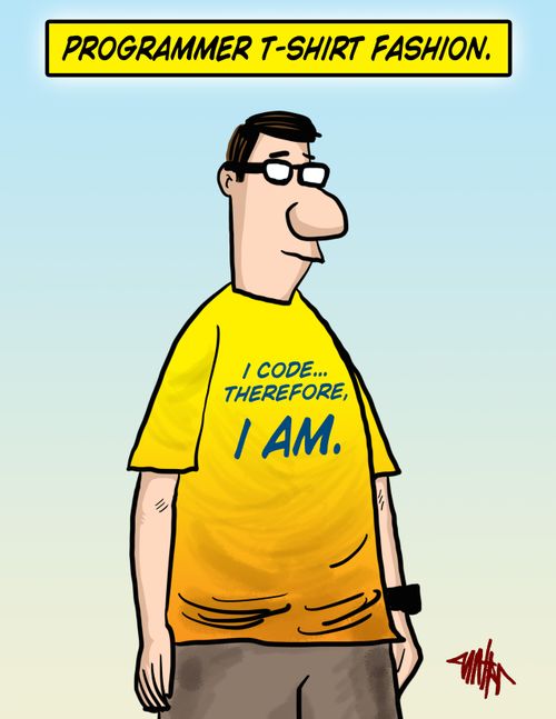 Programmer T-shirt Fashion