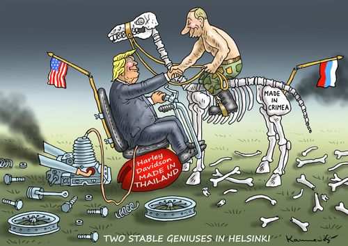 Trump and Putin in Helsinki