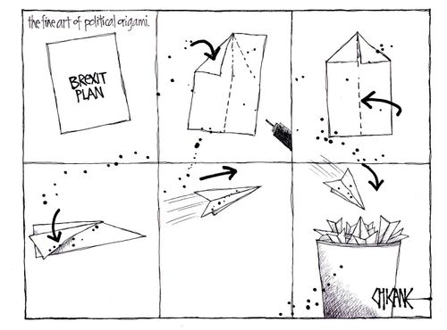 The fine art of political origami.