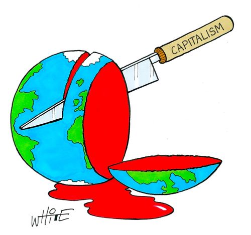 carving up the planet...