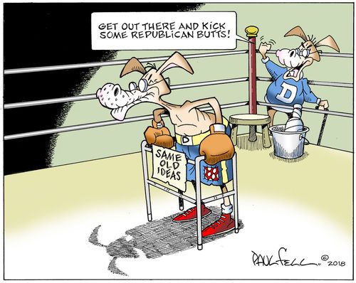 "Get out there and kick some Republican butts!"