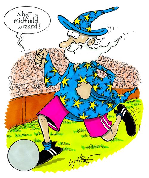 "What a midfield wizard!"