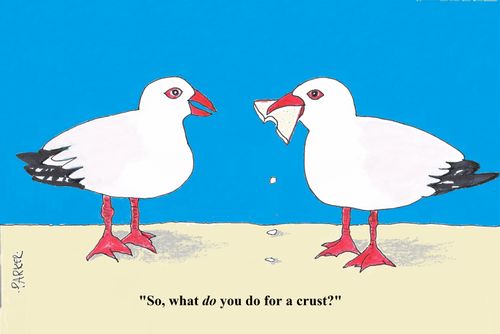 "So, what do you do for a crust?"