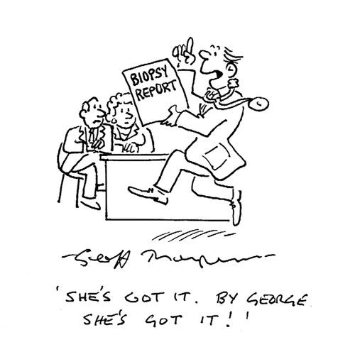 "She's got it. By George she's got it!"