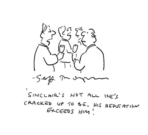 "Sinclair's not all he's cracked up to be. His reputation exceeds him."