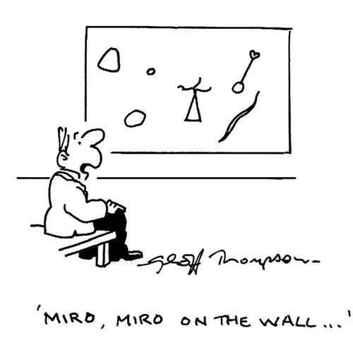 "Miro, Miro on the wall..."