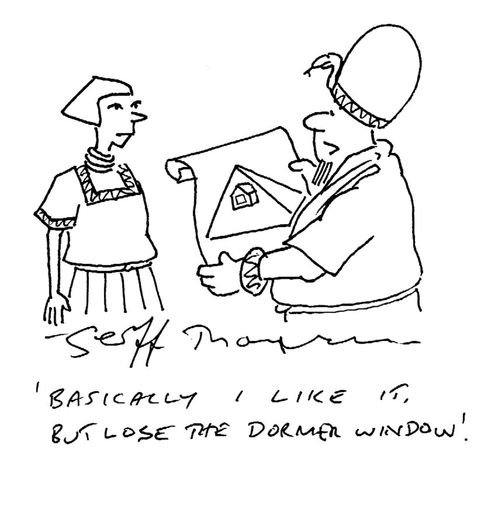 "Basically I like it, but lose the dormer winow!"