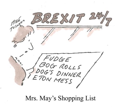 Mrs. May's Shopping List