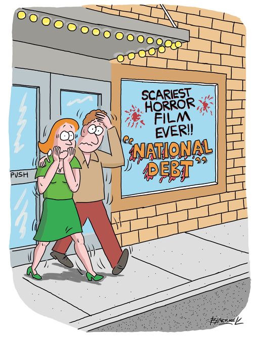 Scariest Horror Film Ever: National Debt